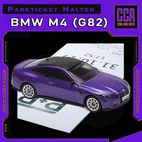 BMW M4 (G82) - Parkscheinhalter