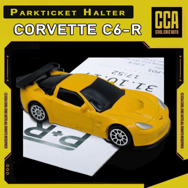 Corvette C6-R - Parkscheinhalter (gelb)